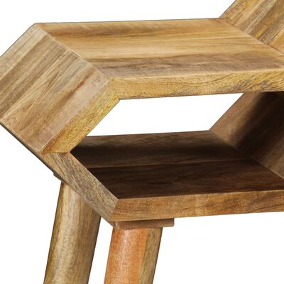 vidaXL Console Table Solid Mango Wood 90x35x76 cm