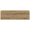 vidaXL Bathroom Wall Cabinet Artisan Oak 100x25x30 cm Engineered Wood