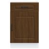 vidaXL Kitchen Base Cabinet Kalmar Brown Oak Engineered Wood