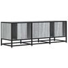 vidaXL TV Cabinet Grey Sonoma 120x35x41 cm Engineered Wood and Metal