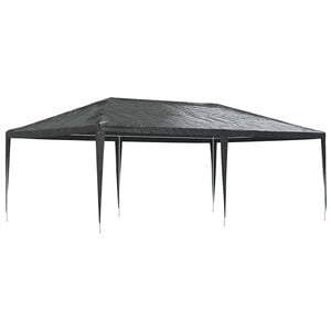 vidaXL Professional Party Tent 4x6 m Anthracite 90 g/m&sup2;