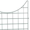 vidaXL Pond Fence Set 8 pcs Green 50 x 80 cm Steel