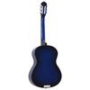 vidaXL 12 Piece Classical Guitar Beginner Set Blue 4/4 39"