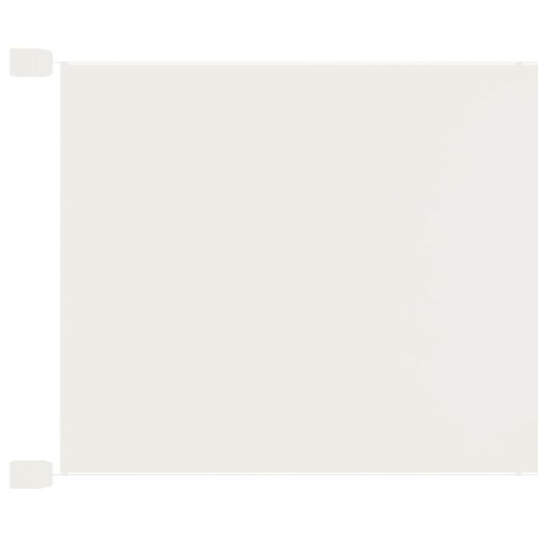 vidaXL Vertical Awning White 140x800 cm Oxford Fabric