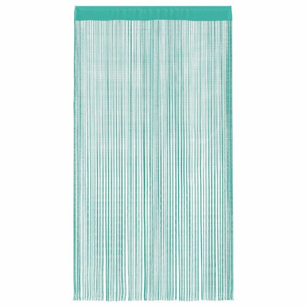 vidaXL String Curtains 2 pcs Turquoise 100x250 cm