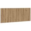 vidaXL Bed Headboard Artisan Oak 200x1.5x80 cm Engineered Wood