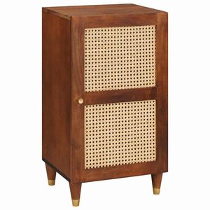 vidaXL Sideboard Brown 40 x 33.5 x 75 cm Solid Mango Wood