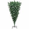 vidaXL Upside-down Artificial Pre-lit Christmas Tree with Ball Set PVC