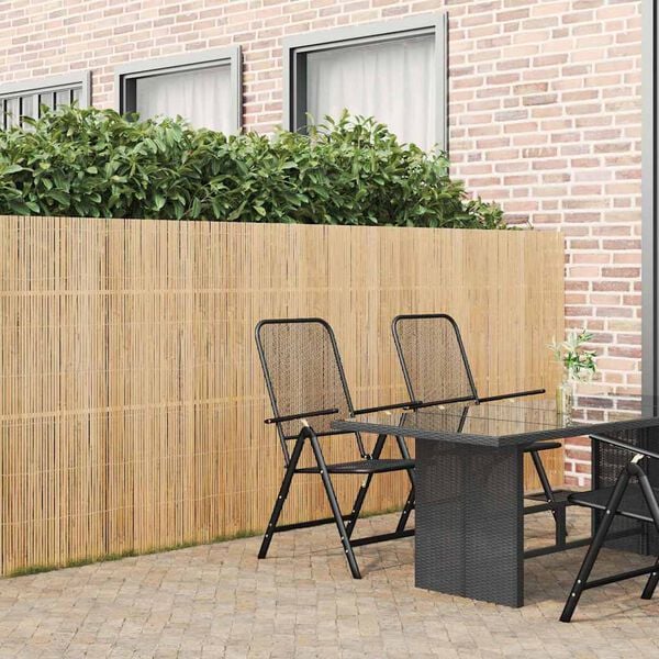 vidaXL Bamboo Fence Natural 400 x 150 cm Bamboo