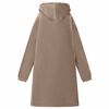 vidaXL Blanket Hoodie Camel 112 x 94 cm Fleece and Flannel