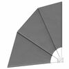 vidaXL Balcony Privacy Screen 140 x 140 cm Polyester Light Grey