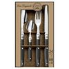 Lou Laguiole 24-Piece Cutlery Set Comptoir Black