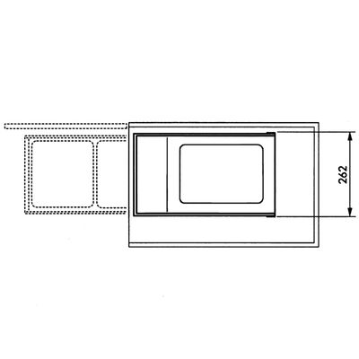Hailo Cupboard Bin Multi-Box Duo Size L 2x14 L Cream 3659-001