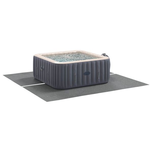 vidaXL Pool Ground Sheet Light Grey 274 x 274 x 0.1 cm