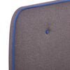 vidaXL Bed Frame without Mattress Taupe Fabric 120x190 cm Small Double