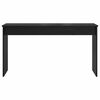 vidaXL Keyboard Stand Black Oak 120 x 32 x 64 cm Engineered Wood