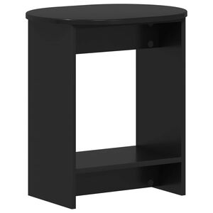 vidaXL Side Table Black 50 x 39,5 x 55 cm Engineered Wood