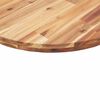 vidaXL Table Top Round &Oslash;90x4 cm Solid Wood Acacia