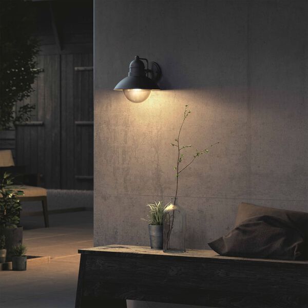 Philips myGarden Wall Light Hoverfly 1x60 W Black 1723730PN