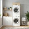 vidaXL Wash Machine Cabinet Sonoma 67.5 x 68 x 200 cm Engineered wood