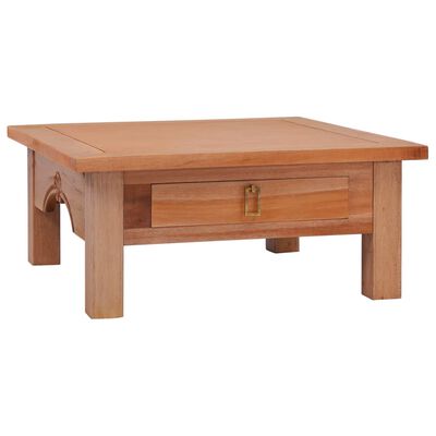 vidaXL Coffee Table 68x68x30 cm Solid Mahogany Wood