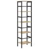vidaXL Bookshelf Sonoma Oak 40 x 29.5 x 149 cm Engineered Wood