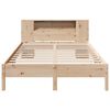 vidaXL Bookcase Bed without Mattress 120x200 cm Solid Wood Pine