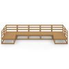 vidaXL 7 Piece Garden Lounge Set Solid Pinewood