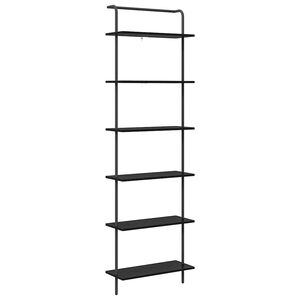 vidaXL Bookshelf Black Oak 60 x 24 x 203 cm Engineered wood