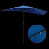 vidaXL Garden Parasol Blue 294 x 150 x 223 cm Fabric