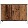 vidaXL Bathroom Sink Cabinet Old Wood 60x33x60 cm Engineered Wood