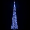 vidaXL Acrylic Decorative LED Light Cone Blue 60 cm