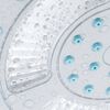 SCH&Uuml;TTE Overhead Shower with LED Light GALAXIS Chrome