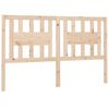 vidaXL Headboard | Pine | Solid pine wood | Standard | Durable | Headboard