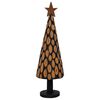 vidaXL Christmas Tree Brown 149 cm Solid Teak Wood