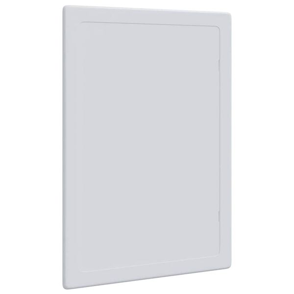 vidaXL Access Panels 2 pcs White 15 x 23 cm ABS Plastic