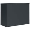 vidaXL File Cabinet Anthracite 90x40x110 cm Steel