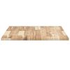 vidaXL Table Top Rectangular 100x60x2 cm Solid Wood Acacia