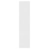 vidaXL Shoe Cabinet High Gloss White 63x24x103 cm Engineered Wood