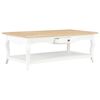 vidaXL Coffee Table White 110x60x40 cm MDF
