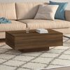 vidaXL Coffee Table Brown Oak 85x55x31 cm Engineered Wood