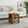 vidaXL Coffee Table Old Wood 40x40x42 cm Engineered Wood