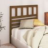 vidaXL Bed Headboard Honey Brown 106x4x100 cm Solid Wood Pine