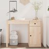 vidaXL Desk 100x50x75 cm Solid Wood Pine