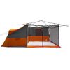 vidaXL Inner Tent with Roof Grey and Orange 520 x 520 x 190 cm Taffeta
