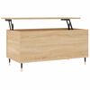 vidaXL Coffee Table Sonoma Oak 90x44.5x45 cm Engineered Wood