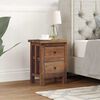 vidaXL Nightstand Solid Mahogany Wood 40x30x51 cm