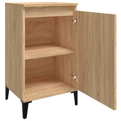 vidaXL Bedside Cabinet Sonoma Oak 40x35x70 cm Engineered Wood