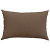 vidaXL Sofa Pillows 2 pcs Brown 60 x 40 cm Fabric