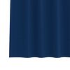 vidaXL Blackout Curtains with Rings 2 pcs Dark Blue 140 x 140 cm